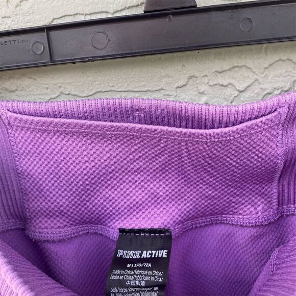 Victoria's Secret PINK Seamless Ombré Biker Shorts Purple Sz Medium - Picture 6 of 7